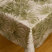 Wachstuch Tischdecke abwischbar Vliesrücken 140 cm breit individuelle Längen ca.140 x 120 cm Design BAO