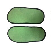 Museumspantoffeln mit Gummiband an der Ferse 5 Paar