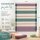 10er Set Küchentücher 50 x 70 cm aus 100 % Baumwolle – 5x Rot & 5x Blau