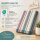 10er Set Küchentücher 50 x 70 cm aus 100 % Baumwolle – 5x Rot & 5x Blau