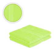 Badetuch 2er Set 100 x 150 cm Apfelgrün
