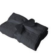 Badvorleger 1 Stück 50 x 80 cm Schwarz