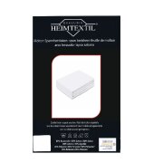 Molton Spannbettlaken  90-100 x 190-200 cm Weiss