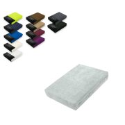 EXKLUSIV HEIMTEXTIL Frottee Spannbettlaken 90 - 100 x 200...