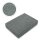 EXKLUSIV HEIMTEXTIL Frottee Spannbettlaken 90 - 100 x 200 cm Grau 80% Baumwolle 20% Polyester  Öko - Tex Zertifiziert Bed-Sheet Bettlaken Spannbetttuch Topper Leinentuch