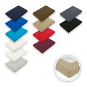 Wasserbettlaken 195 g/m² 200 x 220 cm Terrakotta