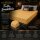 EXKLUSIV HEIMTEXTIL Frottee Spannbettlaken Premium 90 - 100 x 200 cm Sand 80% Baumwolle 20% Polyester  Öko - Tex Zertifiziert Bed-Sheet Bettlaken Spannbetttuch