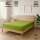 EXKLUSIV HEIMTEXTIL Frottee Spannbettlaken Premium 180 - 200 x 200 cm Apfelgrün 80% Baumwolle 20% Polyester  Öko - Tex Zertifiziert Bed-Sheet Bettlaken Spannbetttuch