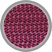 Gartentischdecke mit Fransen 150x210 cm oval bordeaux