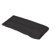 Liegestuhlauflage mit Kapuze 500g/m²  70 x 200 x 20 cm Schwarz