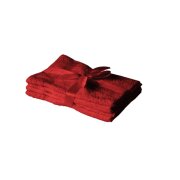 Handtuch 4er Set 50 x 100 cm Rot