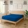 EXKLUSIV HEIMTEXTIL Frottee Spannbettlaken Premium 200 x 220 cm Royalblau 80% Baumwolle 20% Polyester  Öko - Tex Zertifiziert Bed-Sheet Bettlaken Spannbetttuch