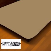 Frottee Spannbettlaken 200 x 220 cm Sand