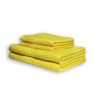 Frottier Handtücher Duschtuch 70 x 140 cm Gelb 400 g
