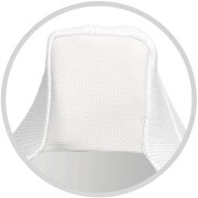 Stehtischhusse Stretch für Bistrotisch mit 4 Fußlaschen Motiv Ø 60-65x110-120 cm Bierglas