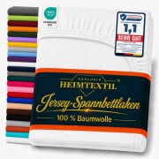 EXKLUSIV HEIMTEXTIL Jersey Spannbettlaken Premium