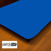 Jersey Spannbettlaken Premium  Marke 90 - 100 x 200 cm Royalblau