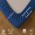 EXKLUSIV HEIMTEXTIL Jersey Spannbettlaken Premium 120 x 200 cm Royalblau 100% Baumwolle Öko - Tex Zertifiziert Bed-Sheet Bettlaken Spannbetttuch Topper Leinentuch