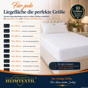 EXKLUSIV HEIMTEXTIL Jersey Spannbettlaken Premium 140 - 160 x 200 cm Schwarz