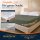 EXKLUSIV HEIMTEXTIL Jersey Spannbettlaken Premium 180 - 200 x 200 cm Dunkelgrün