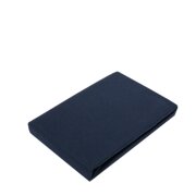 Jersey Spannbettlaken Premium  Marke 180 - 200 x 200 cm Navyblau