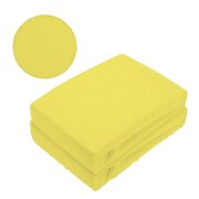 Frottee Spannbettlaken Doppelpack 140 - 160 x 200 cm Gelb