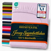 EXKLUSIV HEIMTEXTIL Jersey Spannbettlaken Premium 90 -...