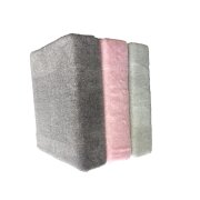 Kuscheldecke Wohndecke 150 x 200 cm Silber