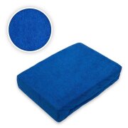 Frottee Spannbettlaken Rundumgummizug Marke 200 x 220 cm Royalblau