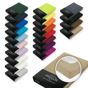 EXKLUSIV HEIMTEXTIL Jersey Spannbettlaken Deluxe 160 GSM,...