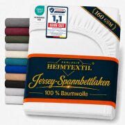 EXKLUSIV HEIMTEXTIL Jersey Spannbettlaken Deluxe