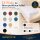 Jersey Spannbettlaken Deluxe 90 - 100 x 200 cm Weiß