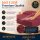 EXKLUSIV HEIMTEXTIL Jersey Spannbettlaken Deluxe 120 x 200 cm Bordeaux 160 GSM, 100% Baumwolle Öko - Tex Zertifiziert Bed-Sheet Bettlaken Spannbetttuch Topper Leinentuch