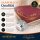 EXKLUSIV HEIMTEXTIL Jersey Spannbettlaken Deluxe 120 x 200 cm Bordeaux 160 GSM, 100% Baumwolle Öko - Tex Zertifiziert Bed-Sheet Bettlaken Spannbetttuch Topper Leinentuch