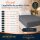 Jersey Spannbettlaken Deluxe 200 x 220 cm Anthrazit