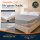 Jersey Spannbettlaken Deluxe 200 x 220 cm Grau