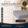Jersey Spannbettlaken Deluxe 200 x 220 cm Grau