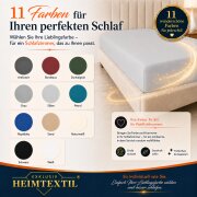 Jersey Spannbettlaken Deluxe 200 x 220 cm Silber