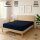 EXKLUSIV HEIMTEXTIL Frottee Spannbettlaken Premium 200 x 220 cm Navyblau 80% Baumwolle 20% Polyester  Öko - Tex Zertifiziert Bed-Sheet Bettlaken Spannbetttuch