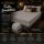 EXKLUSIV HEIMTEXTIL Frottee Spannbettlaken Premium 200 x 220 cm Grau 80% Baumwolle 20% Polyester  Öko - Tex Zertifiziert Bed-Sheet Bettlaken Spannbetttuch