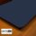 Microfaser Spannbettlaken  180 - 200 x 200 cm + 28 cm Navy