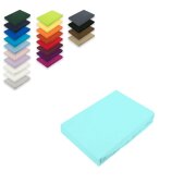 Microfaser Spannbettlaken  180 - 200 x 200-220 cm + 40 cm...