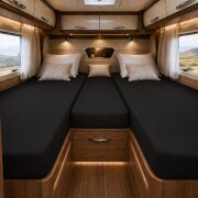 EXKLUSIV HEIMTEXTIL Jersey Spannbettlaken Set Wohnmobil...