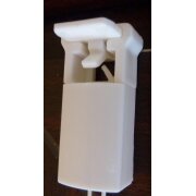 Wabenplissee Verspannt mit Klemmträgern ohne Bohren 100 x 140 cm weiß