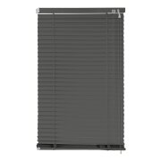 Aluminium Jalousie Lamellen 70 x 130 cm Grau