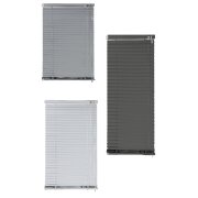 Aluminium Jalousie Lamellen 90 x 130 cm Silber