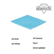 Seiftuch 4er Set 30 x 30 cm Türkis