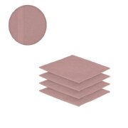 Seiftuch 4er Set 30 x 30 cm Rosa