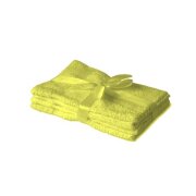 Handtuch 4er Set 50 x 100 cm Gelb