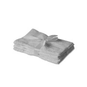 Handtuch 4er Set 50 x 100 cm Silber